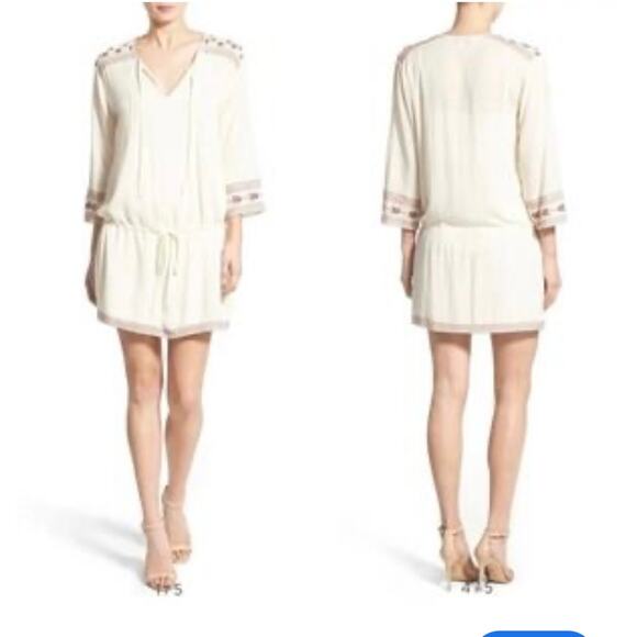 Cupcakes and Cashmere Boho Style Mini Dress Sz S - Picture 2 of 8